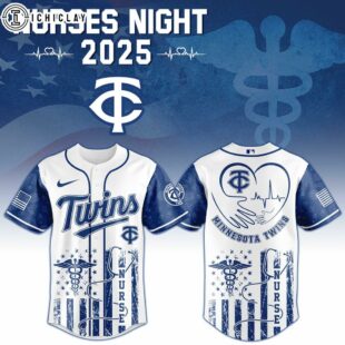 Minnesota Twins MLB x Nurses Baseball Jersey Shirt