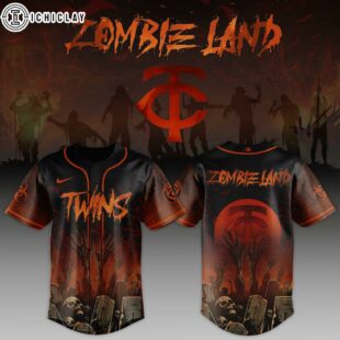Minnesota Twins MLB x Zombie Land Baseball Jersey For Fans