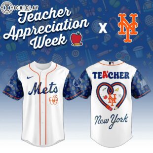 New York Mets MLB X Teacher Appreciation Week Baseball Jersey Shirt