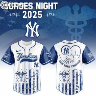 New York Yankees MLB x Nurses Baseball Jersey Shirt