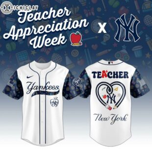 New York Yankees MLB X Teacher Appreciation Week Baseball Jersey Shirt