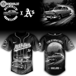 Oakland Athletics MLB x Classic Car Pride Baseball Jersey For Fans