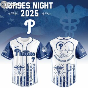 Philadelphia Phillies MLB x Nurses Baseball Jersey Shirt