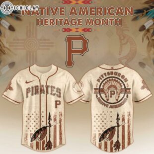 Pittsburgh Pirates MLB x Native American Heritage Month Baseball Jersey Shirt For Fans