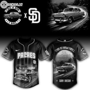 San Diego Padres MLB x Classic Car Pride Baseball Jersey For Fans