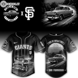 San Francisco Giants MLB x Classic Car Pride Baseball Jersey For Fans