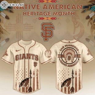 San Francisco Giants MLB x Native American Heritage Month Baseball Jersey Shirt For Fans