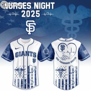 San Francisco Giants MLB x Nurses Baseball Jersey Shirt