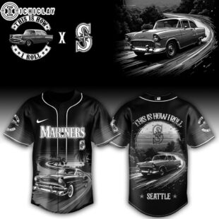 Seattle Mariners MLB x Classic Car Pride Baseball Jersey For Fans