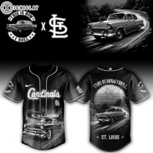 St. Louis Cardinals MLB x Classic Car Pride Baseball Jersey For Fans