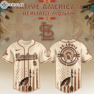 St. Louis Cardinals MLB x Native American Heritage Month Baseball Jersey Shirt For Fans