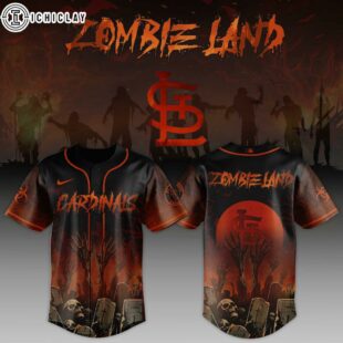 St. Louis Cardinals MLB x Zombie Land Baseball Jersey For Fans