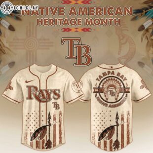 Tampa Bay Rays MLB x Native American Heritage Month Baseball Jersey Shirt For Fans