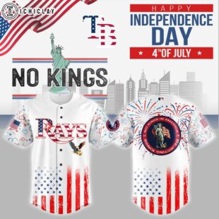 Tampa Bay Rays MLB x The 4th of July Military Baseball Jersey Shirt