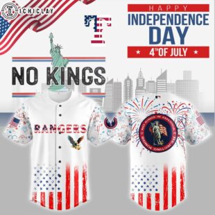 Texas Rangers MLB x The 4th of July Military Baseball Jersey Shirt
