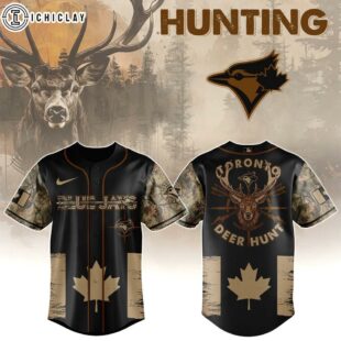 Toronto Blue Jays MLB x Deer Hunting Baseball Jersey Shirt