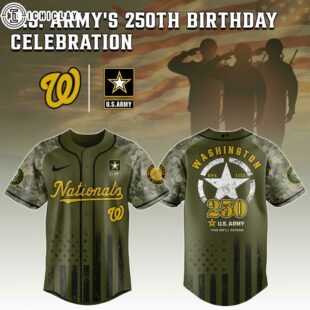 Washington Nationals MLB x 250 U.S. ARMY Baseball Jersey For Fans