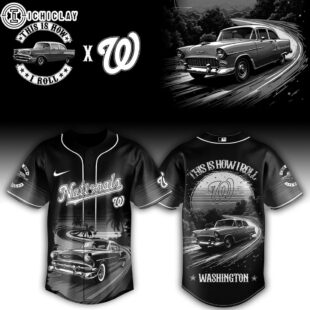 Washington Nationals MLB x Classic Car Pride Baseball Jersey For Fans