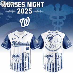 Washington Nationals MLB x Nurses Baseball Jersey Shirt