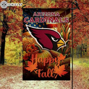 Arizona Cardinals NFL Happy Fall House And Garden Flag Decor