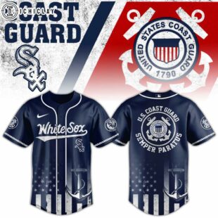 Chicago White Sox MLB x US Coast Guard Baseball Jersey Shirt