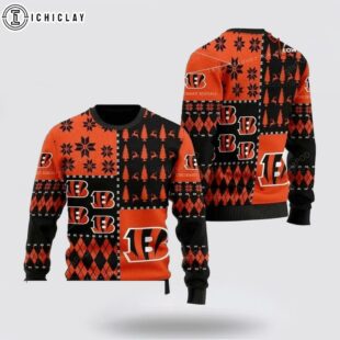 Christmas Cincinnati Ugly Christmas Sweater