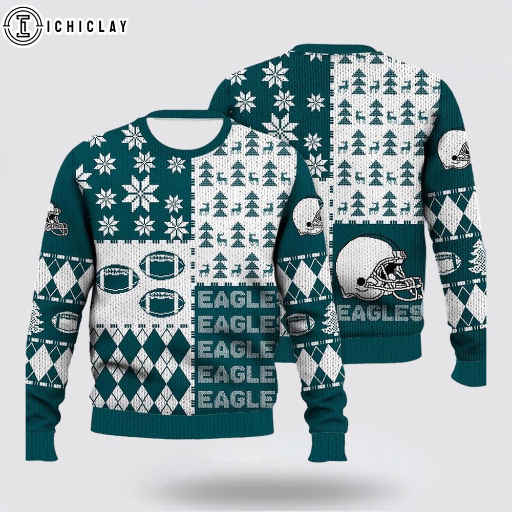 Eagles Ugly Christmas Sweater Eagles Ugly Christmas Sweater