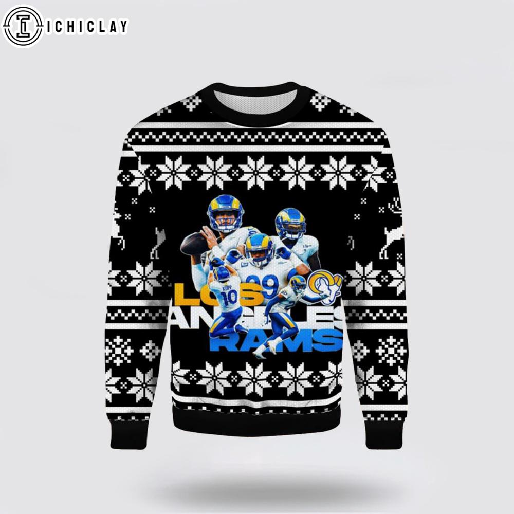 Los Angeles Rams Winning Team Ugly Christmas Sweater Los Angeles Rams Winning Team Ugly Christmas Sweater