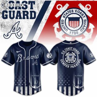 Oakland Athletics MLB x US Coast Guard Baseball Jersey Shirt