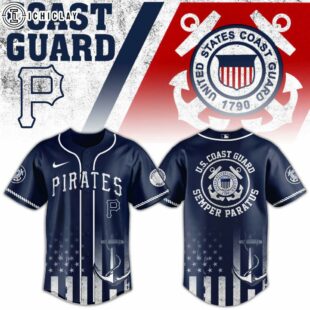 Pittsburgh Pirates MLB x US Coast Guard Baseball Jersey Shirt