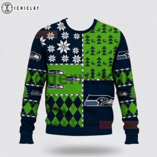 Seattle Seahawks Ugly Christmas Sweater
