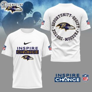Baltimore Ravens NFL Inspired Change 3D Shirt