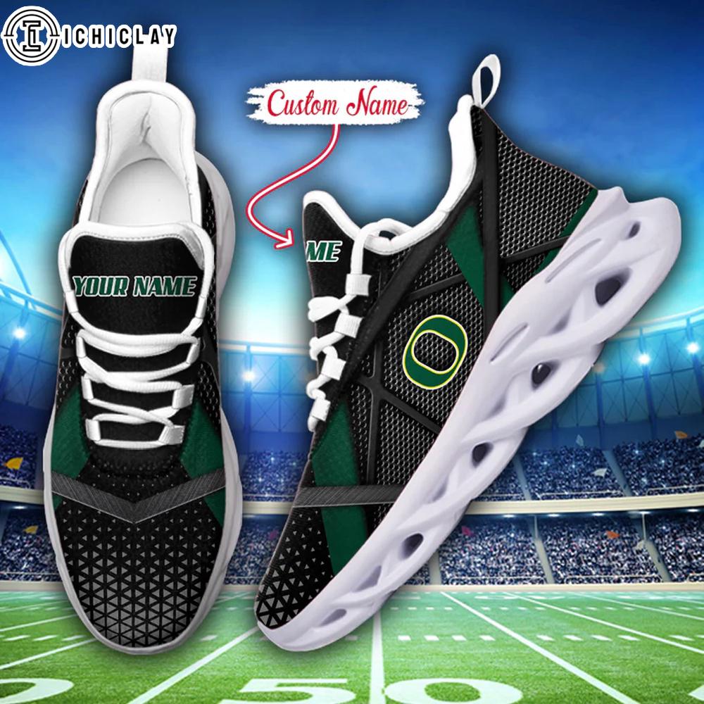 Custom Name Oregon Ducks NCAA Team Max Soul Shoes For Fans Custom Name Oregon Ducks NCAA Team Max Soul Shoes For Fans