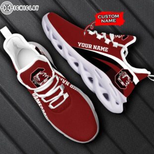 Custom Name South Carolina Gamecocks NCAA Sport Max Soul Shoes For Fans