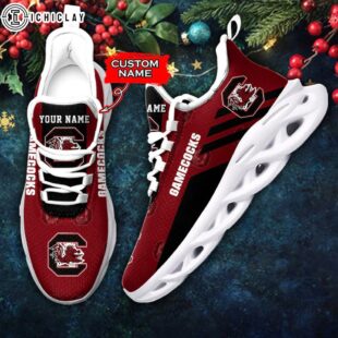Custom Name South Carolina Gamecocks NCAA Sport Team Max Soul Shoes For Fans