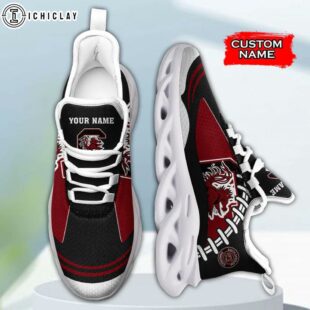Custom Name South Carolina Gamecocks NCAA Team Max Soul Shoes For Fans