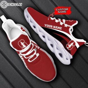 Custom Name Stanford Cardinal NCAA Max Soul Shoes For Fans