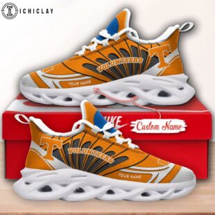 Custom Name Tennessee Volunteers Max Soul Shoes For Fans