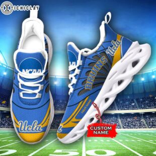 Custom Name UCLA Bruins NCAA Max Soul Shoes For Fans