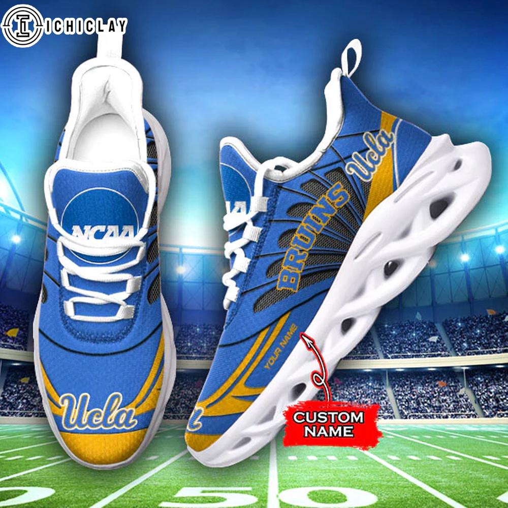 Custom Name UCLA Bruins NCAA Max Soul Shoes For Fans Custom Name UCLA Bruins NCAA Max Soul Shoes For Fans