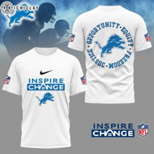 Detroit Lions NFL Inspired Change 3D Shirt