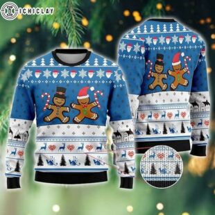 Gingerbread Man Ugly Christmas Sweaters
