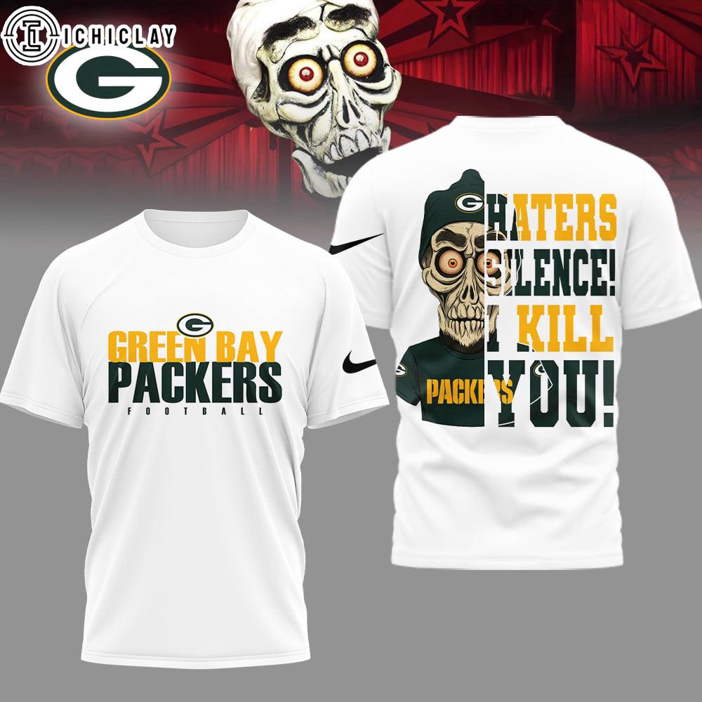 Green Bay Packers NFL Haters Silence I Kill You 3D Shirt Green Bay Packers NFL Haters Silence I Kill You 3D Shirt