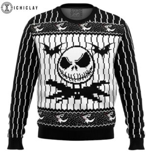 Jack Skellington The Nightmare Before Christmas Ugly Christmas Sweater