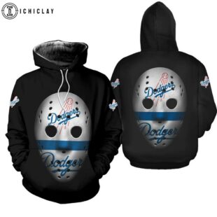 Los Angeles Dodgers Hockey Mask 3D Shirt For Fans