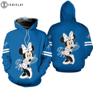Los Angeles Dodgers Minnie Mouse 3D Shirt For Fans