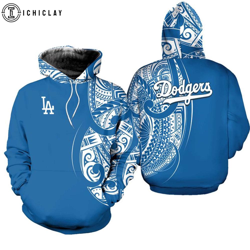 Los Angeles Dodgers Ocean Tribal Wave 3D Shirt For Fans Los Angeles Dodgers Ocean Tribal Wave 3D Shirt For Fans