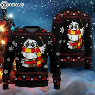 Magic Owl Harry Potter Ugly Christmas Sweater