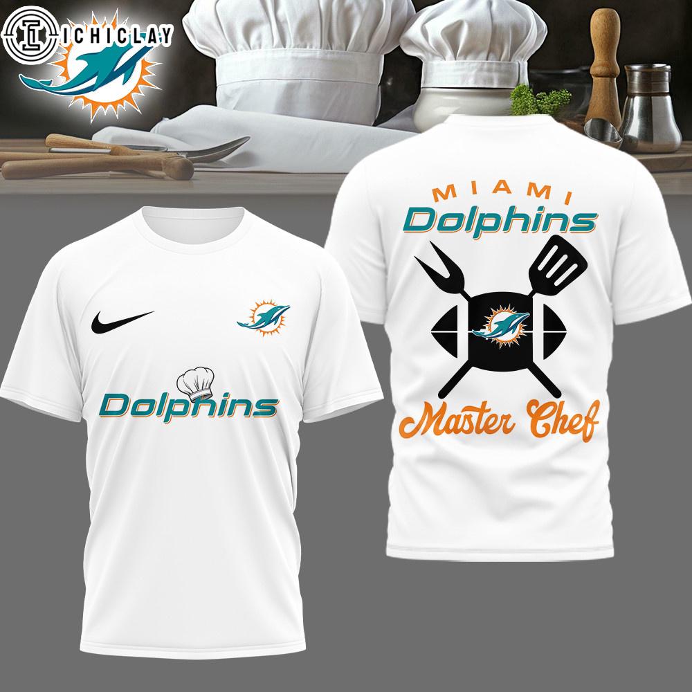 Miami Dolphins NFL Master Chef 3D Shirt Miami Dolphins NFL Master Chef 3D Shirt