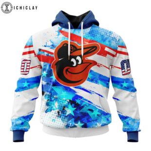 MLB Baltimore Orioles Special Independence Day 3D Shirt